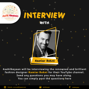 Interview With Kamiar Rokni Facebook Post Design