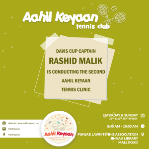 Tennis Clinic Facebook Post Design