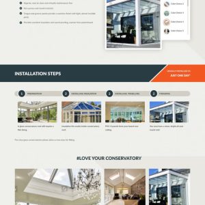 Soliroof - Homepage Design